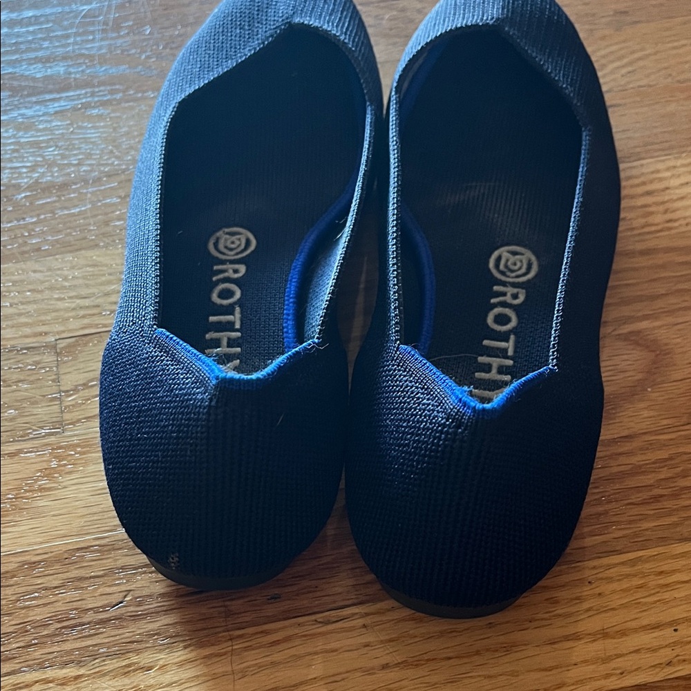 Rothy's The Pointe flat, Women’s Size W8 - Navy - Picture 4 of 6
